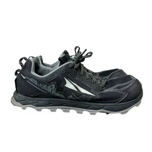 Altra Lone Peak 4.5 Shoes Women 11 Black Trail Running Wide Toe Sneakers